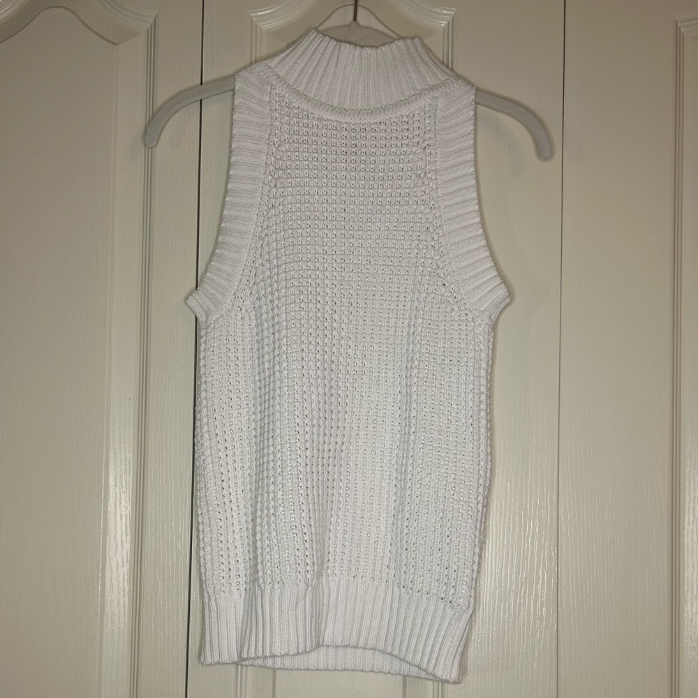 Women’s Michael Kors Mockneck Sweater Tank Top | Size XS